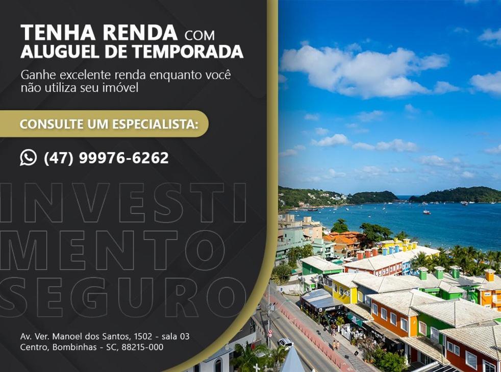 Excelente Apartamento A 2 Minutos Da Praia De Bombas Bombinhas Eksteriør billede